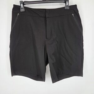 Tommy Bahama Black Zip-Pocket Athletic Shorts